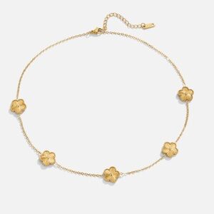 New! Waterproof Stainless Steel Clover style necklace, bracelet & earrings set